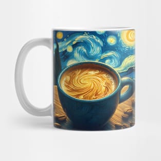 A Sip of Starry Night: Van Gogh for Coffee Lovers Mug